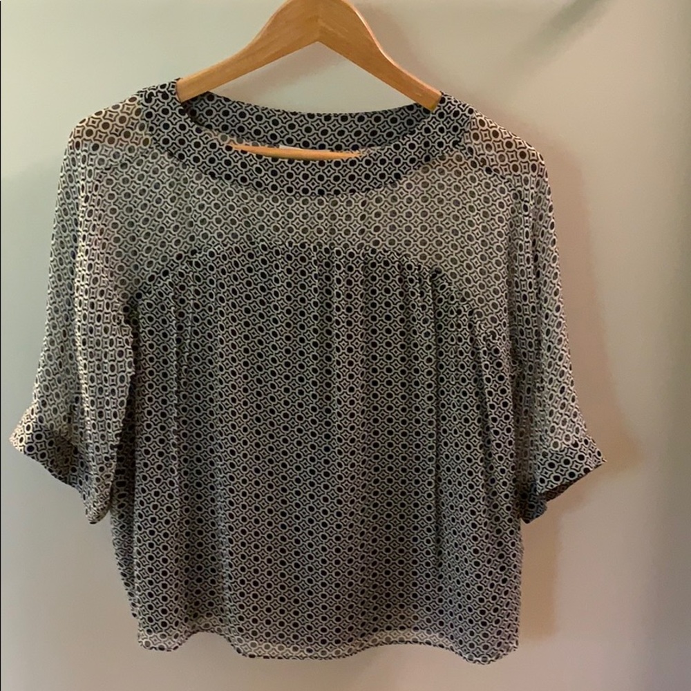 Joie silk blouse size S